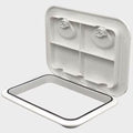 17.3 x 12.4 Inch White ABS Boat Access Hatch K95275