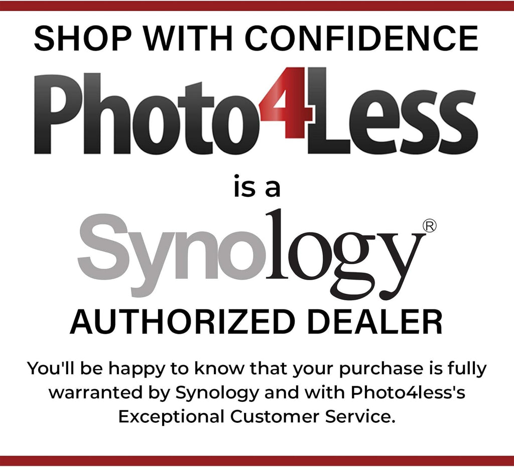 2 Bay NAS DiskStation DS218 Diskless + 2 WD Red Pro 4TB Hard Drives 7200 Class Y81358