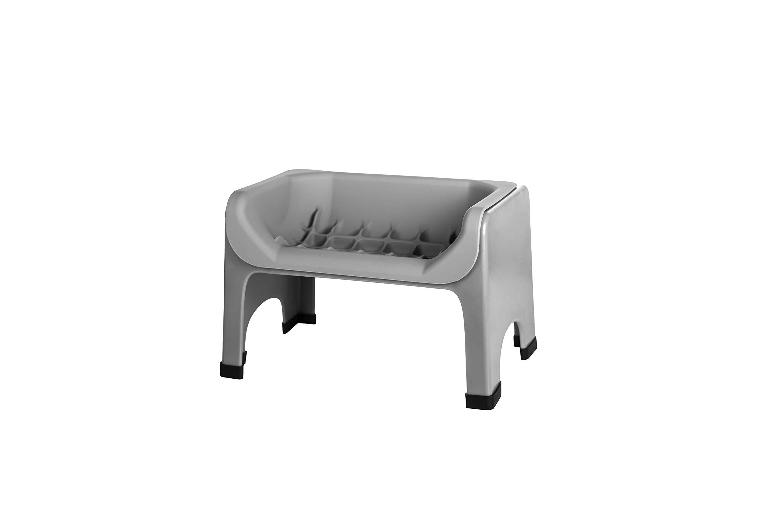 Elevated Gray Slow Feeder H260