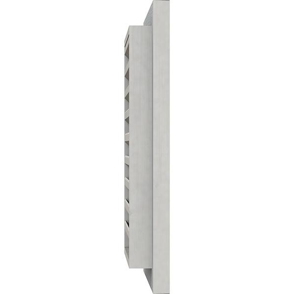 Primed Rough Saw Vertical Gable Vent X7768