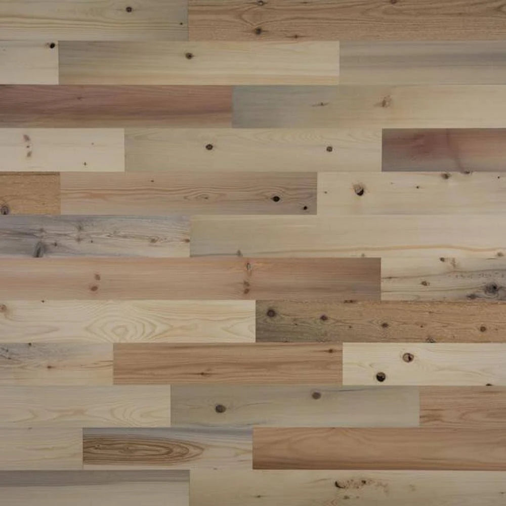 River Reclaimed Wooden Wall Planks, 4x22 Wide - 40 Sq. ft A914355