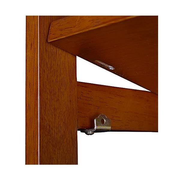 Cherry 28 inch High Folding Bookcase N639133