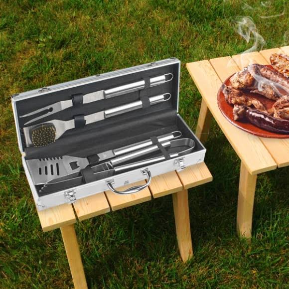 BBQ Accessories Carrying Case (4 Pieces) I374319