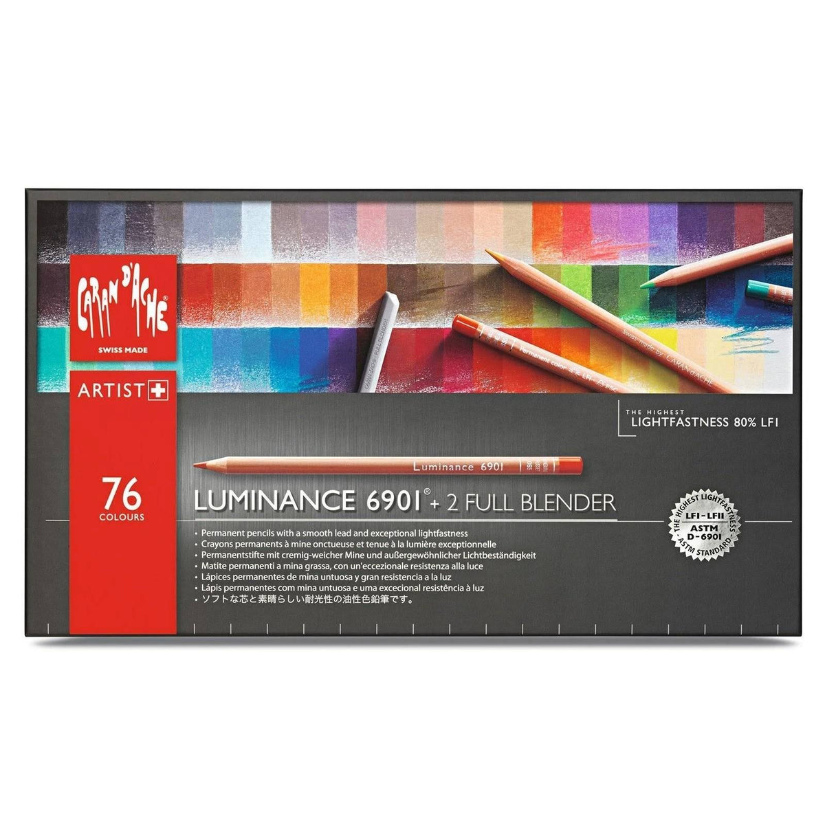 Luminance Lightfast Pencil Set of 76 F723993
