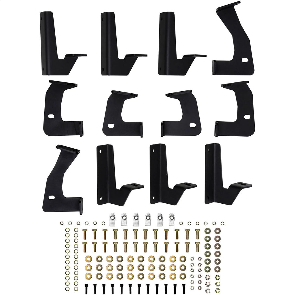 20-C Textured Black HDX Drop Nerf Step Bars R507948
