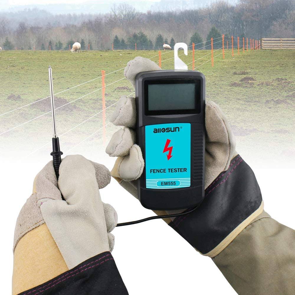 Digital Electrical Fence Voltage Tester 300-9900V U6261