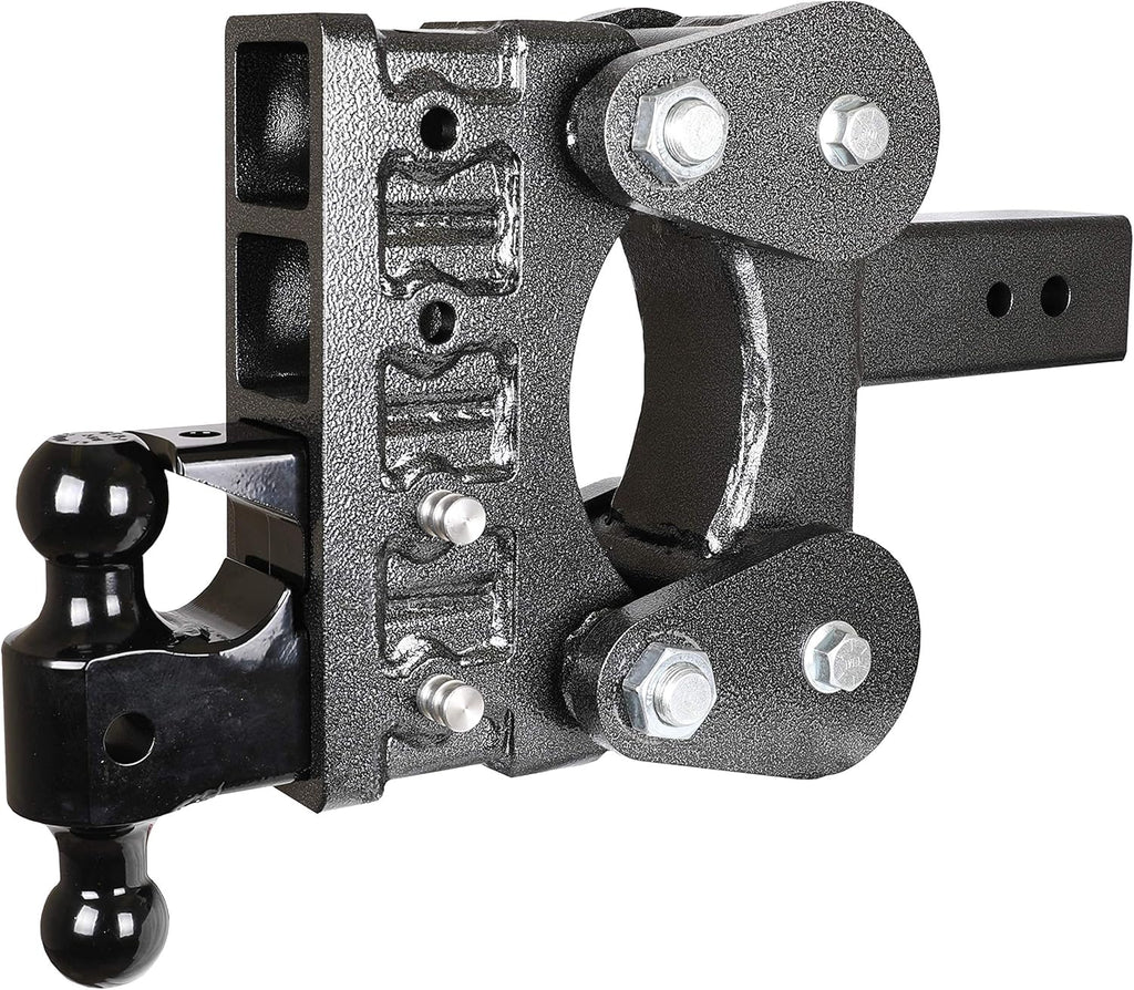 Drop Hitch 3" Receiver Class 21K Towing Hitch Combo with Dual Ball, Pintle Lock & 2 Hitch Pins T16870