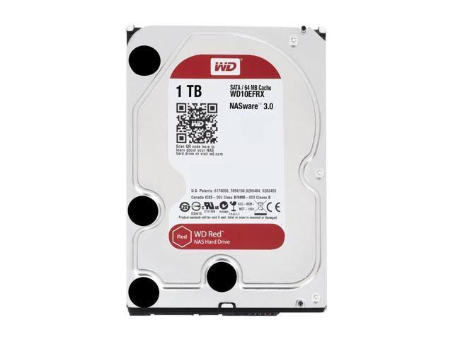 WD Red 1TB NAS Hard Disk Drive 5400 RPM SATA 6Gb/s 64MB Cache K324