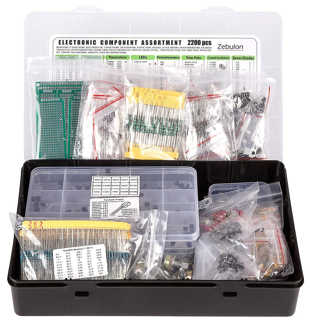 2200 pcs Electronic Component Assortment Kit P237353