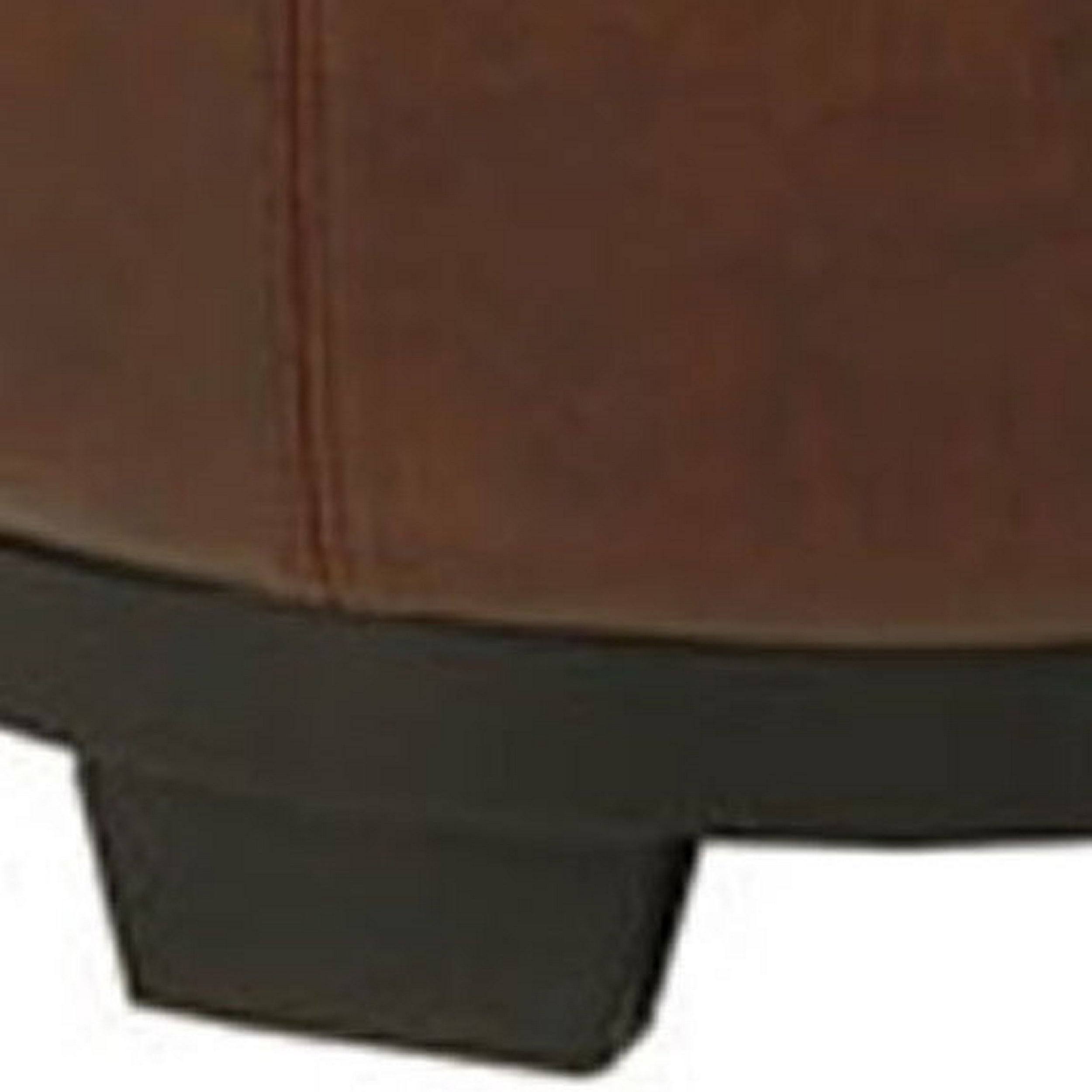Round Storage Tray Ottoman V4511