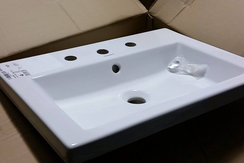 White Alpin Bathroom Sink W976685