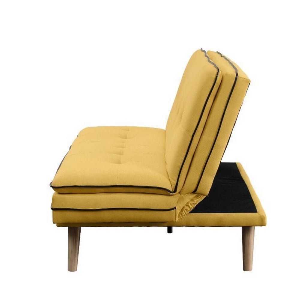 Adjustable Sofa with Tufted Seat and Angled Legs H664