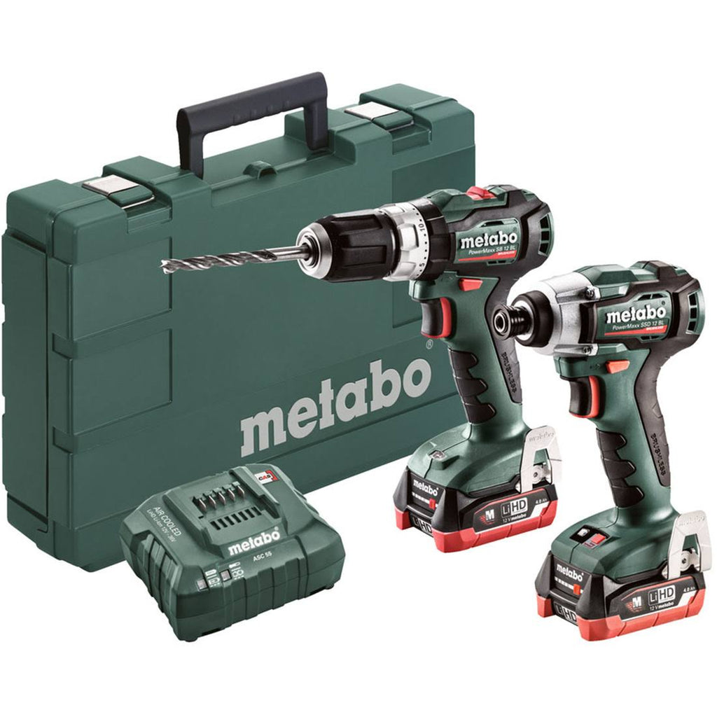 12V 4.0 Ah LiHD Cordless Impact Driver and Hammer Drill Combo Kit Y437975