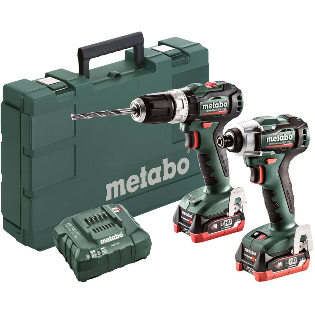 12V 4.0 Ah LiHD Cordless Impact Driver and Hammer Drill Combo Kit Y437975