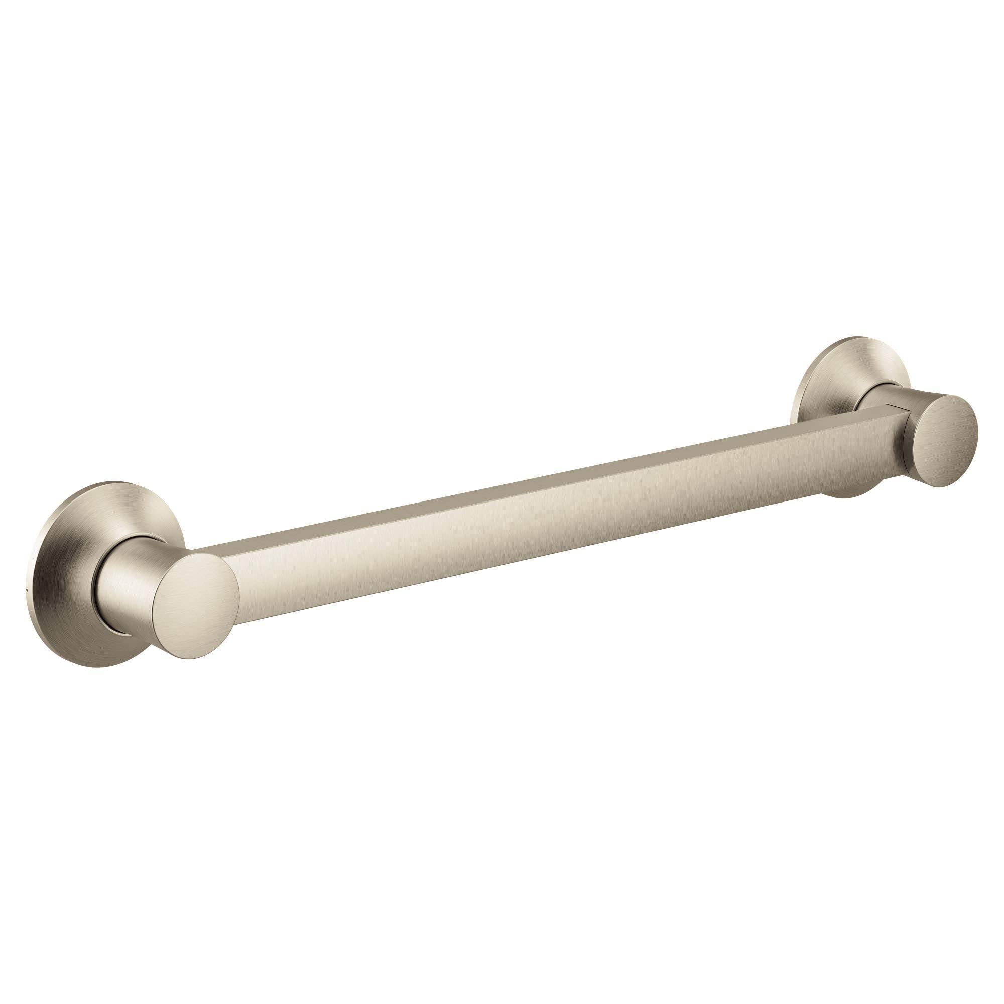 Brushed Nickel Designer Grab Bar F955
