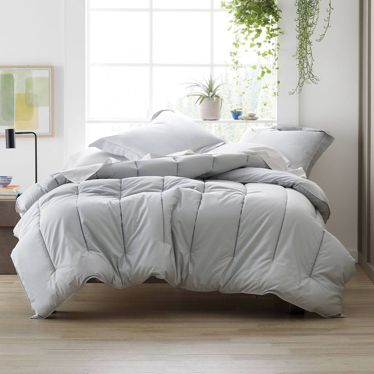 Blue Jay Full Cotton Sateen Duvet Cover D3648
