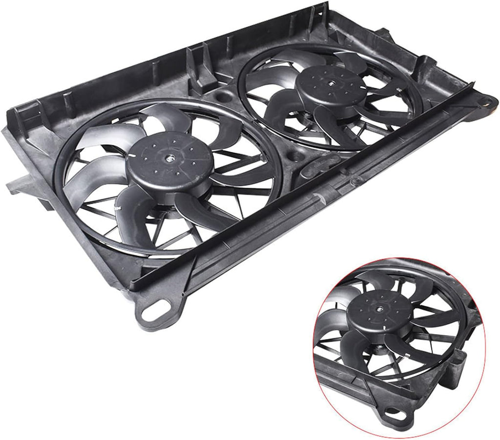 Radiator Cooling Fan Replacement for 2005 2006 2007 Chevy Avalanche Silverado Suburban Cadillac Escalade GMC Sierra L5524