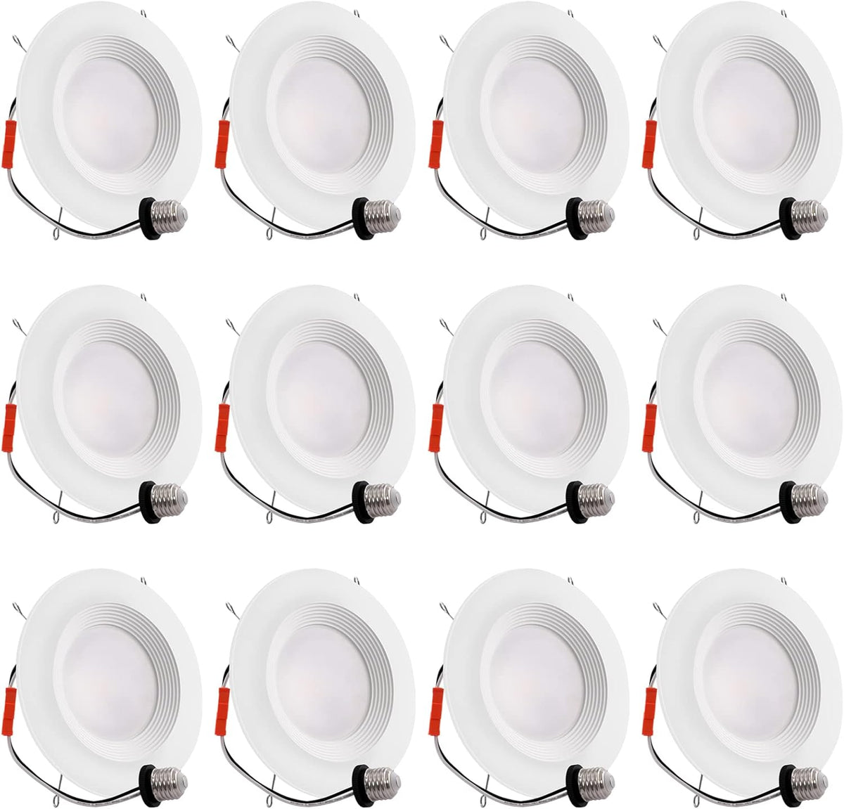 12 Pack Dimmable LED Recessed Downlight O6578