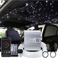 10W Twinkle Fiber Optic Lights Kit with RGBW Light Engine, Optical Fiber Cable 460pcs 9.8ft/3m, 28key Remote J62810