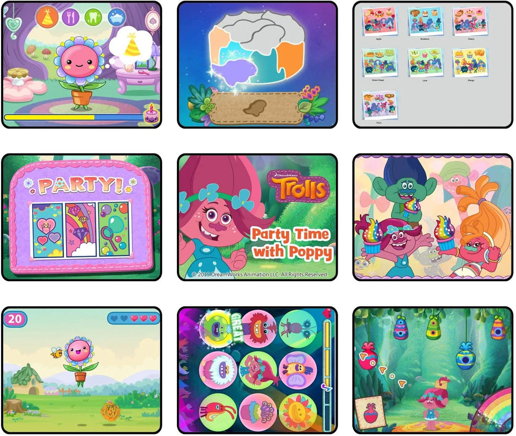 2 Pack Trolls Party Time With Poppy And Cookie's Sweet Treats D93933
