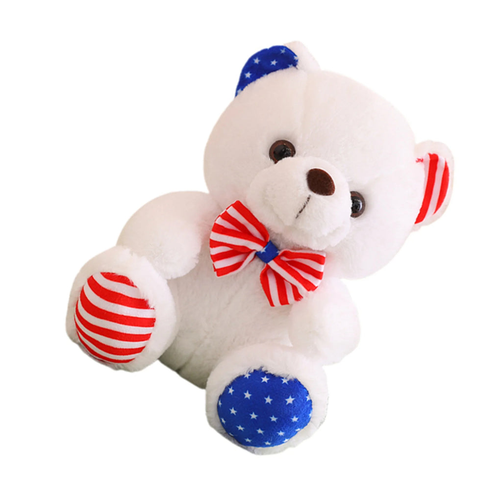 Patriotic Bear Plush Toy 10inch Teddy Bear Stuffed Animal H762