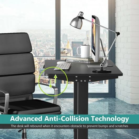 Electric Height Adjustable Standing Desk with Memory Controller D616258
