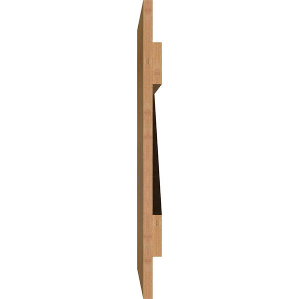 Rough Sawn Western Red Cedar Board-n-Batten Shutters with Z-Bar V3874