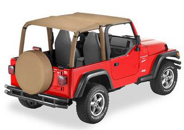 Spice Safari-Style Bikini Top for Jeep Wrangler TJ C725463