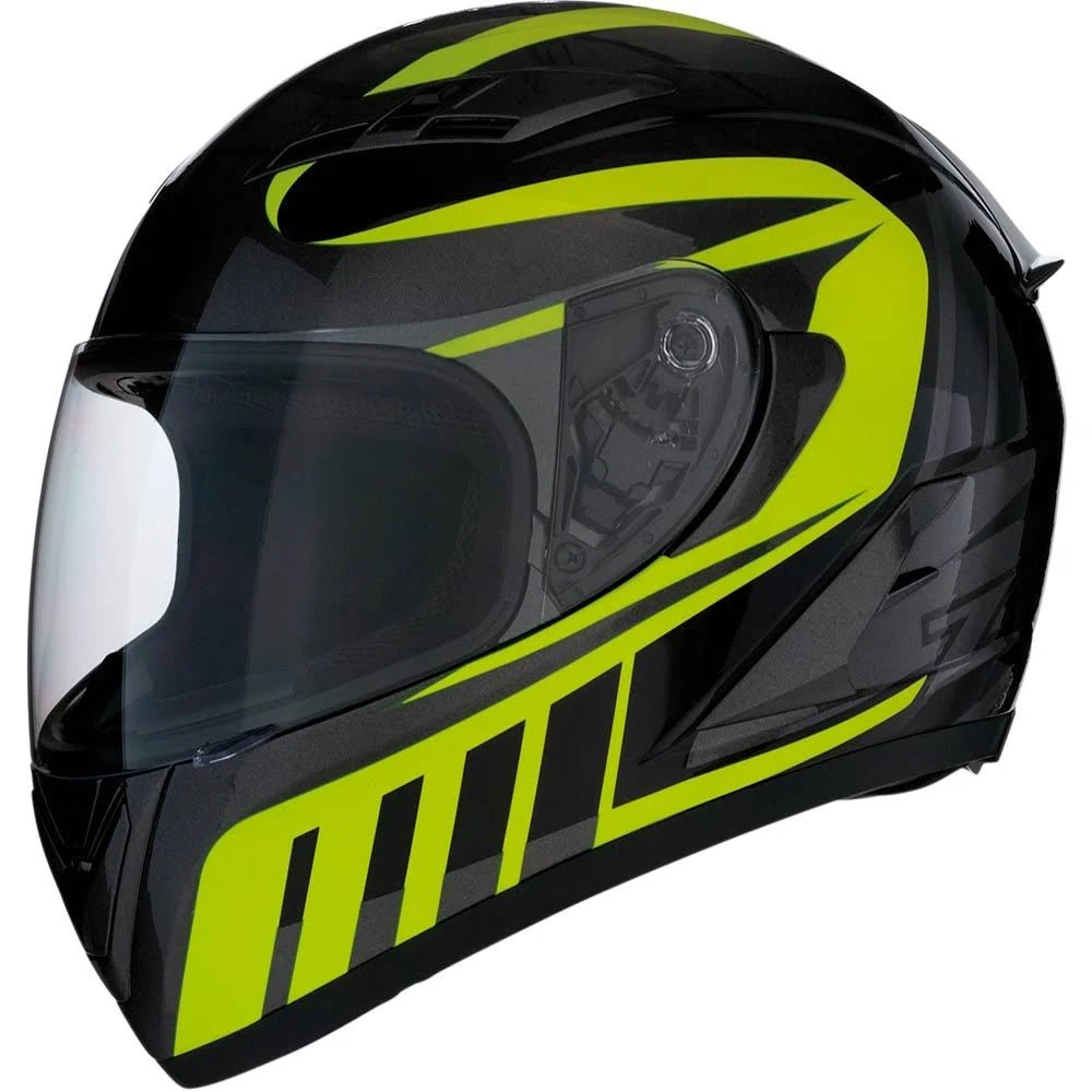 Black/Hi-Viz Full Face Helmet I726047