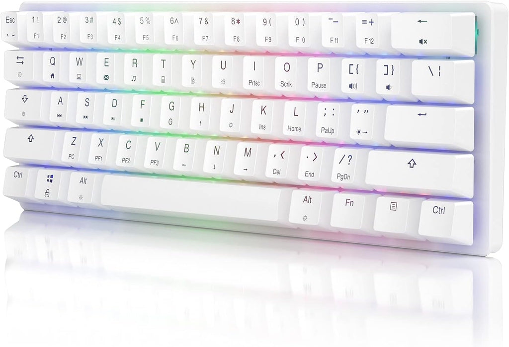 Black 61-Key Wired Mechanical Gaming Keyboard C943