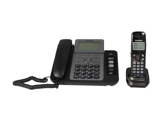 Two Line Dect 6.0 Expandable Digital Cordless Phone A586074