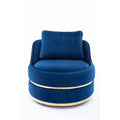 Navy Velvet Barrel Chair B721