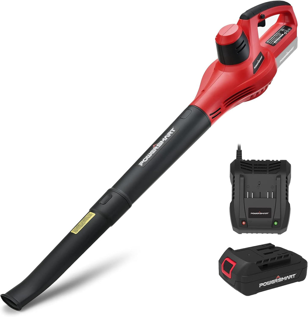 20V Cordless Leaf Blower with 2x2.0 Ah Battery and Charger U188