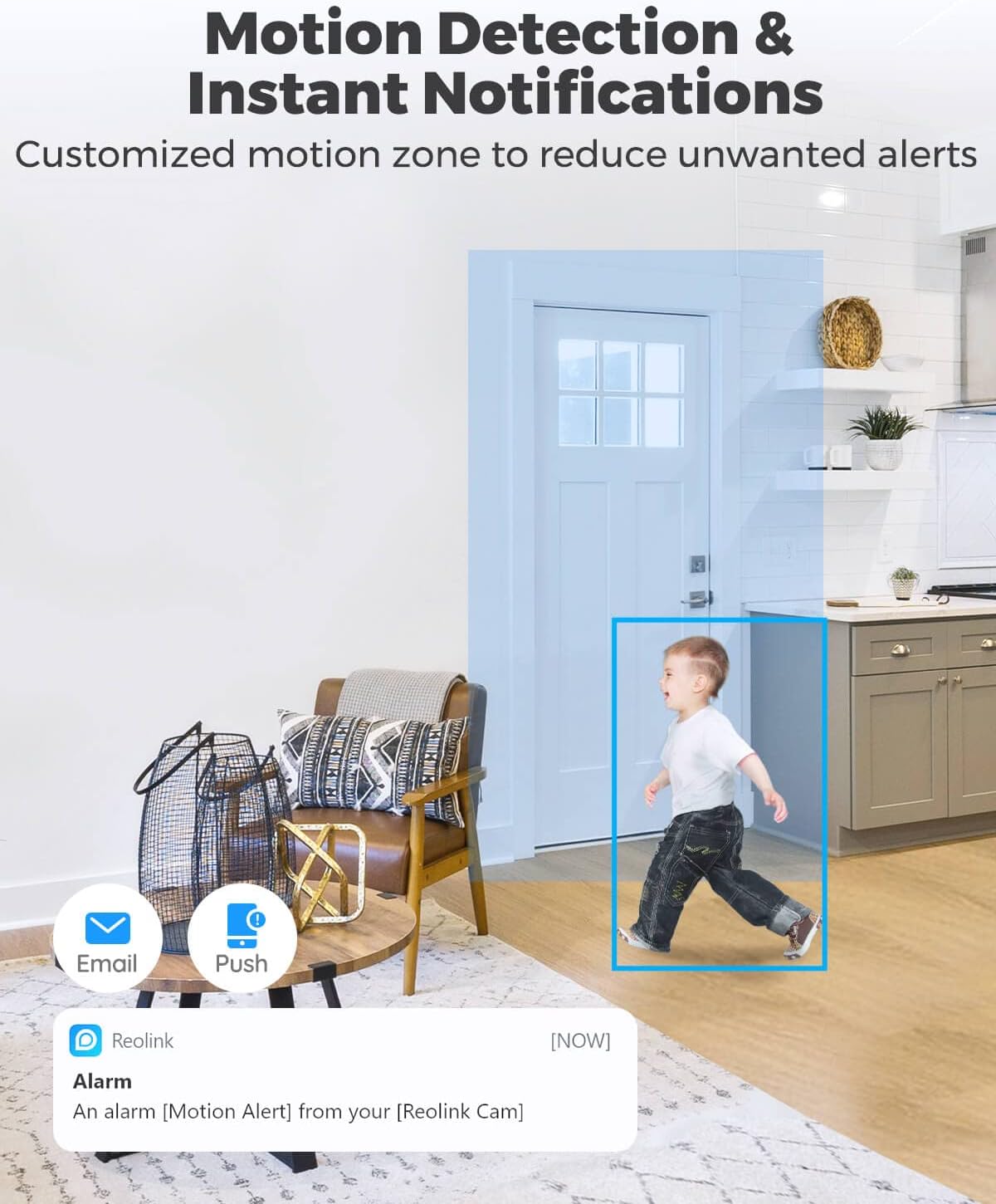 5MP Plug-in WiFi Security Camera with Pan Tilt Zoom, Pack of 2 E29177
