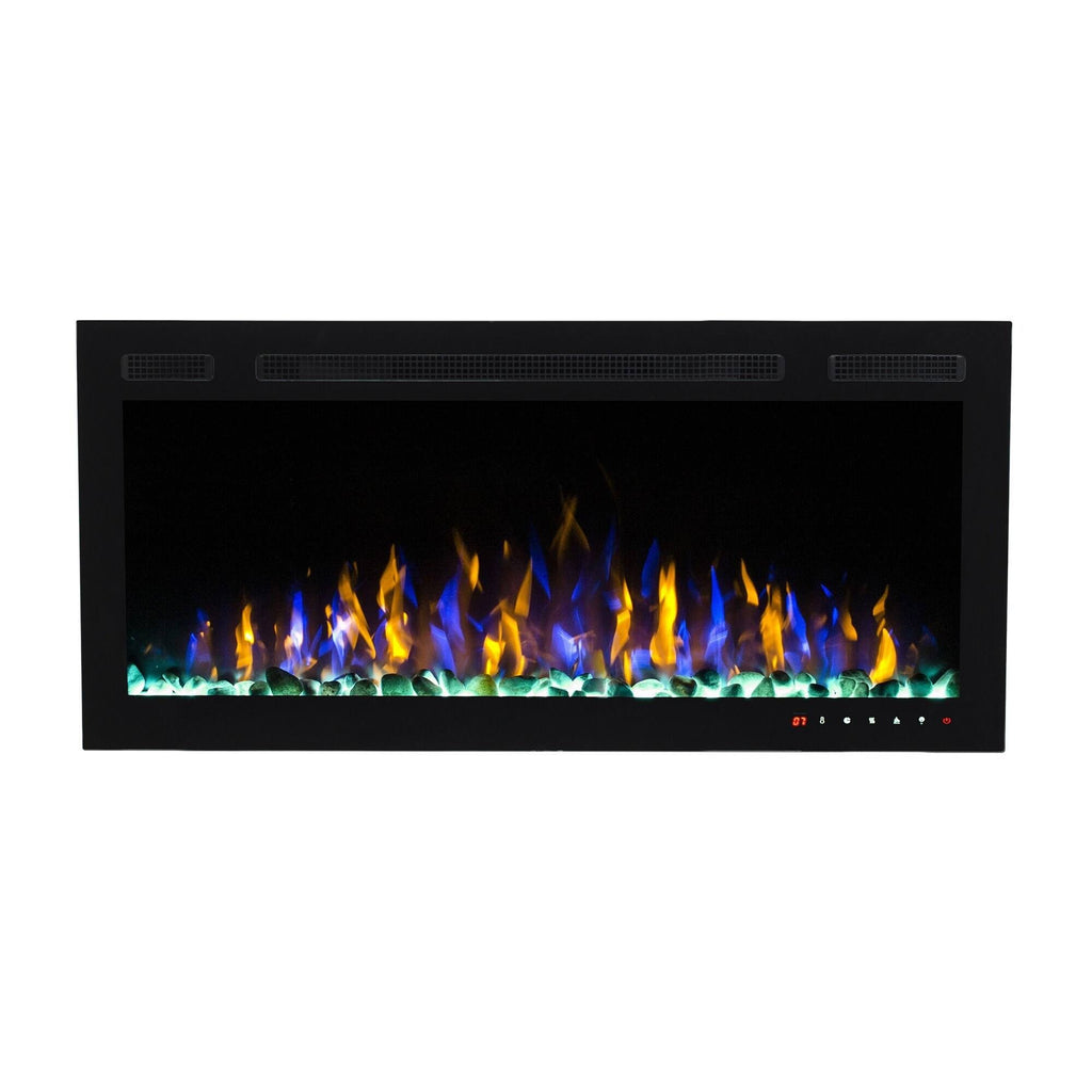 36 inch Wall Mount and Recessed Electric Fireplace J974792