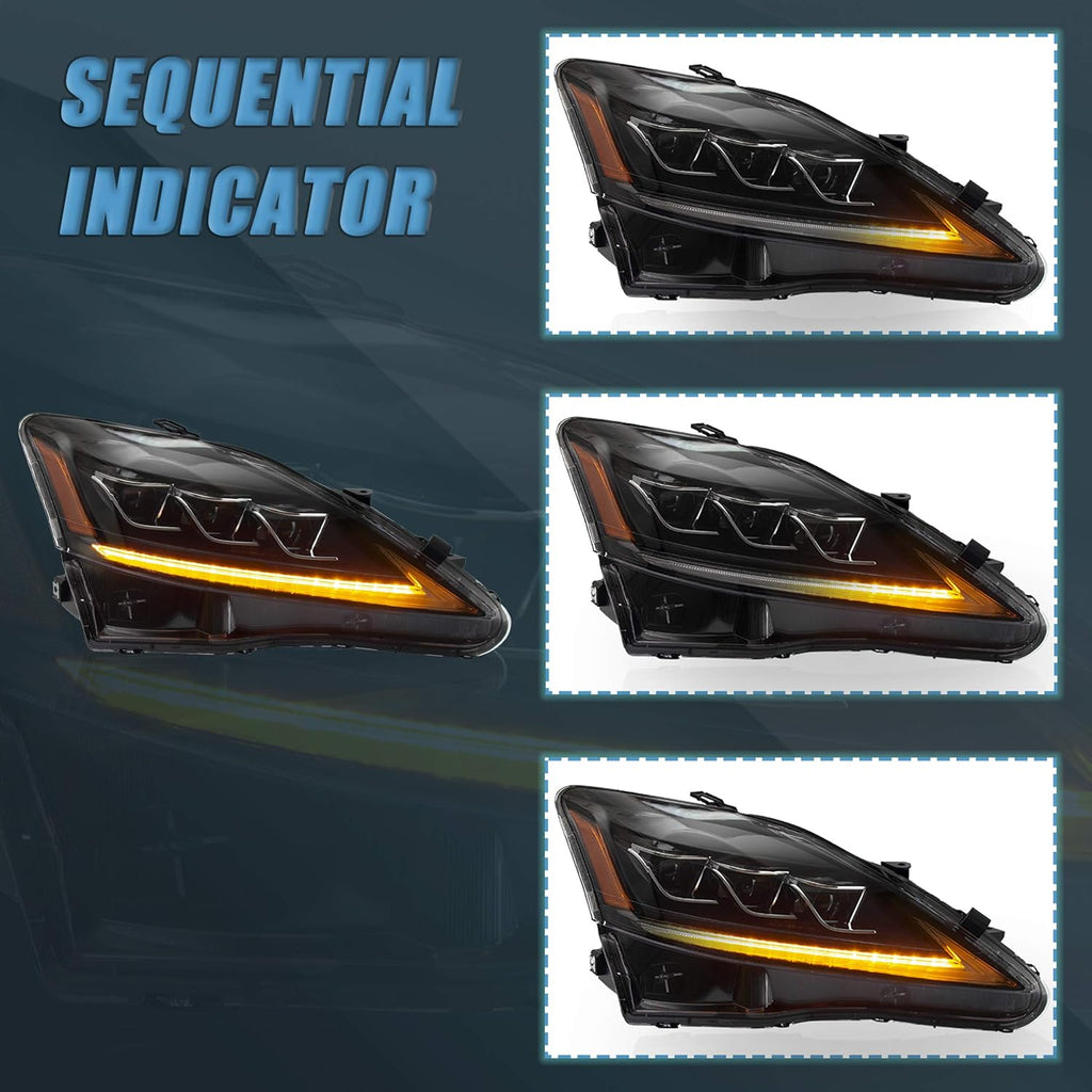 Headlight Assembly for Lexus IS250 IS350 IS F SEDAN C CF O858095