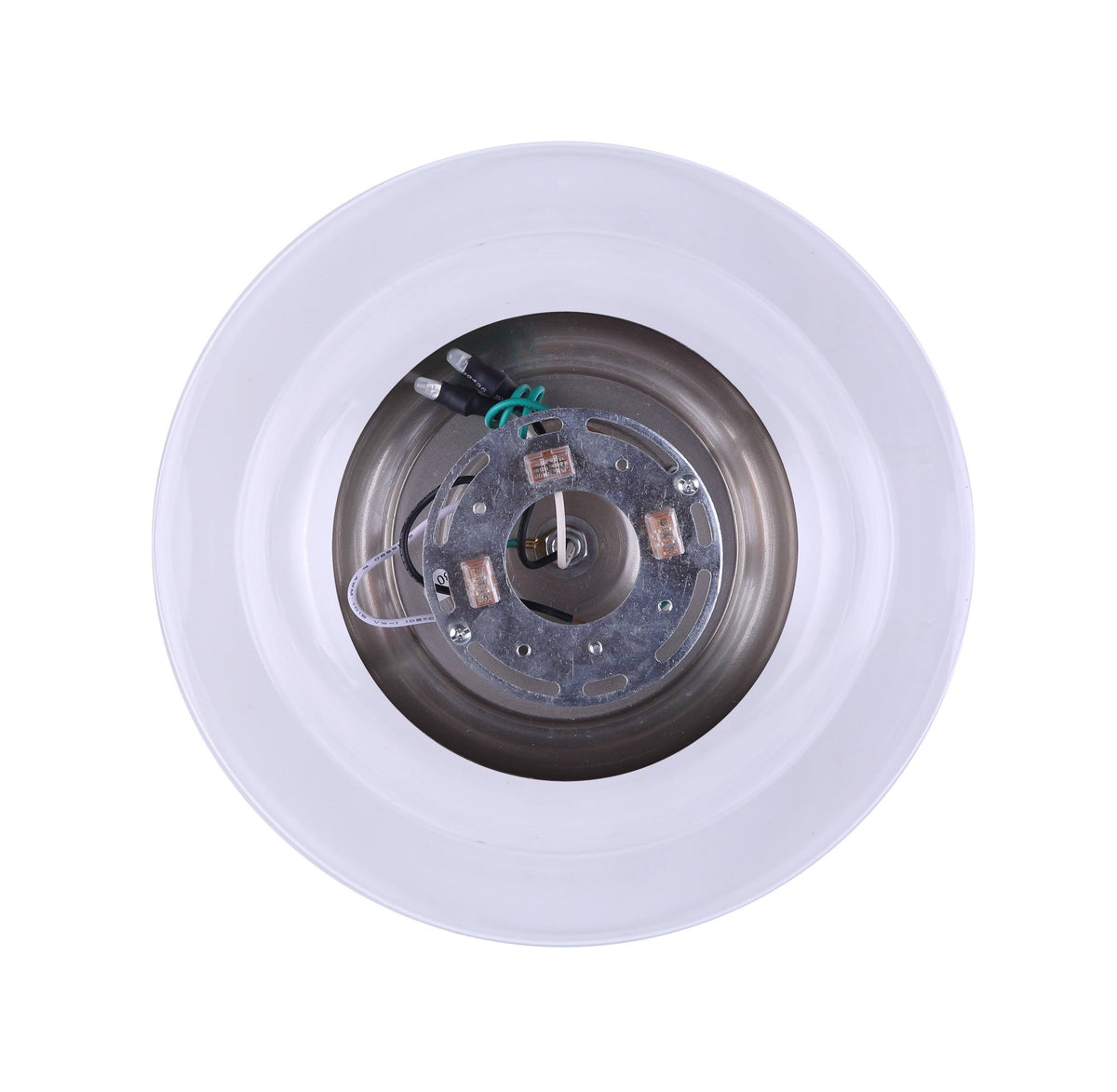 Brushed Nickel 1 Bulb Flushmount O2748