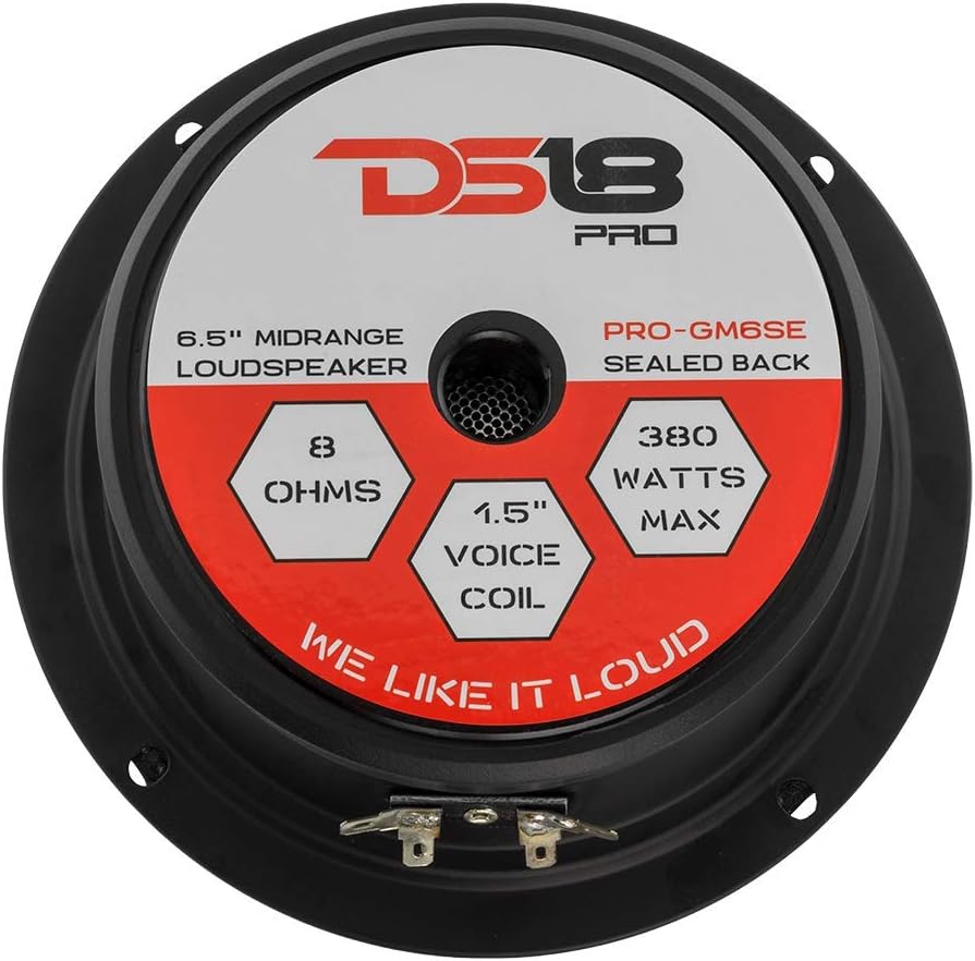6.5 Midrange Sealed Back 8 Ohms Loudspeaker X58538