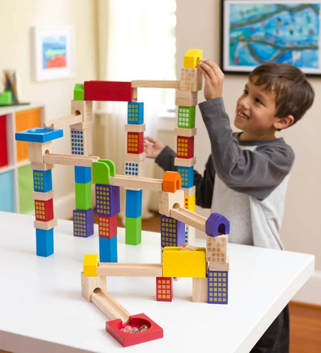 Glow-In-The-Dark Marble Run X679
