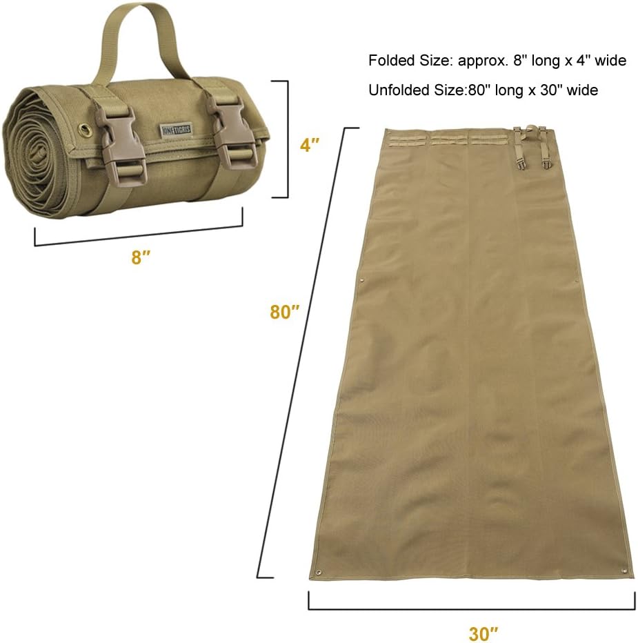 Roll-up Shooting Mat for Range Rifle Hunting H554