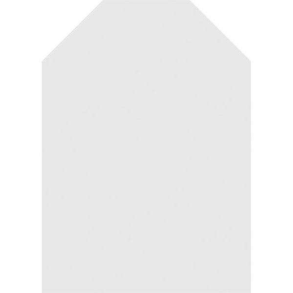 Octagonal Top Surface Mount PVC Gable Vent I719890