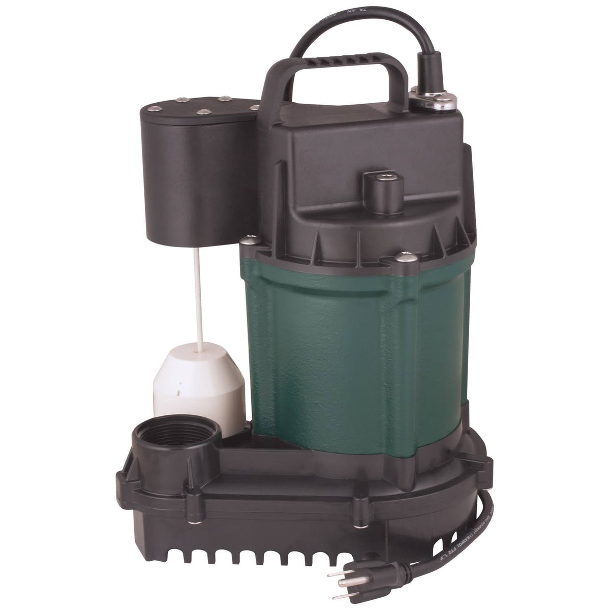 3/4 HP 4320 GPH Cast Iron Submersible Sump Pump Z7015