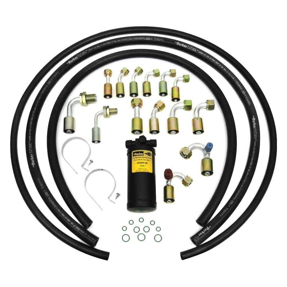 Extended Length Beadlock Hose Kit with A/C Receiver Drier K20081