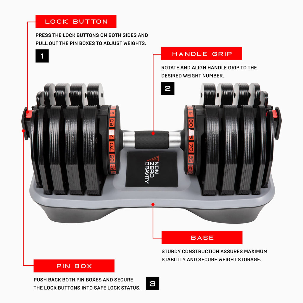 Adjustable Dumbbell Set Z1748