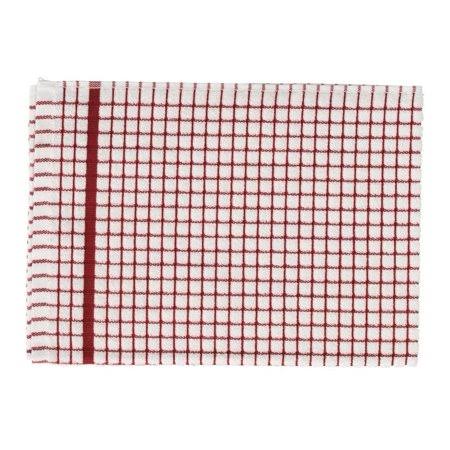 Red Pack of 3 Cotton Dish Towel E7282
