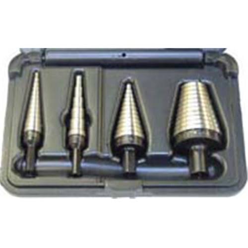 4 PC Unibit Step Drill Set R65825