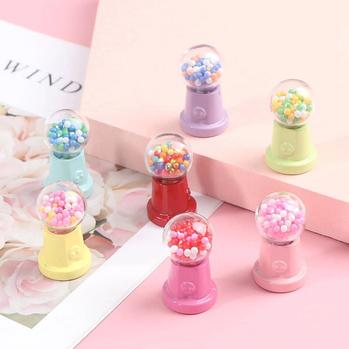 Mini Candy Machine Model Doll House Furniture Toys L88011