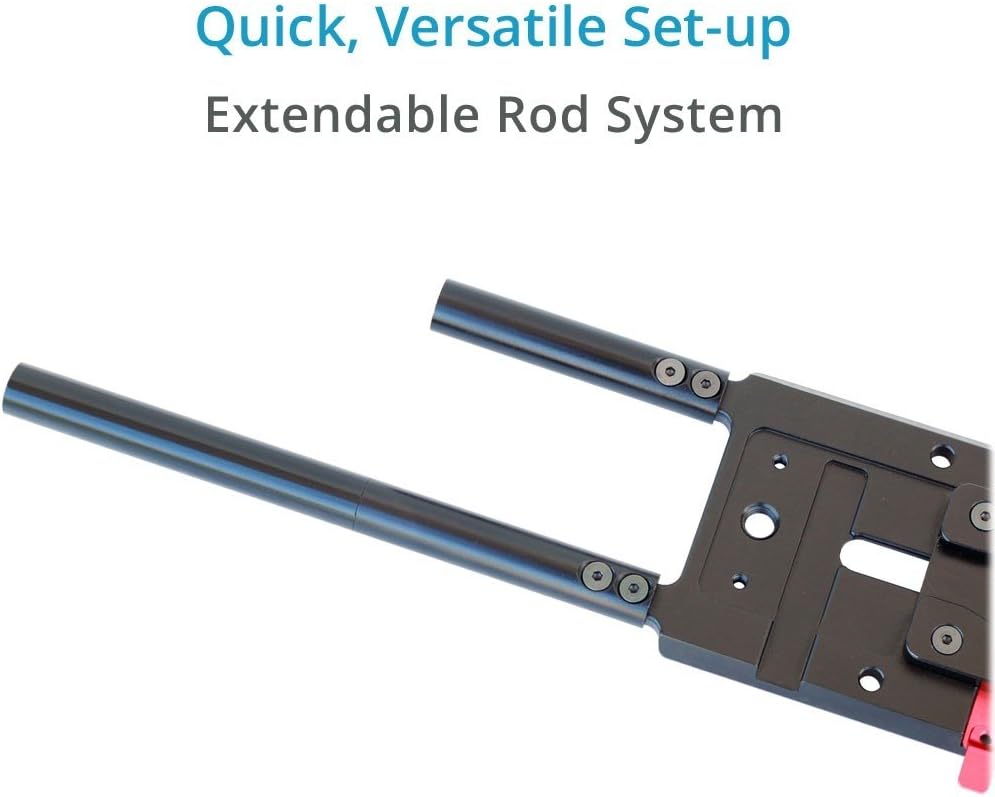 V-Mount Camera Plate with 100mm & 150mm Rods V7777