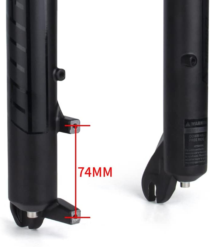 Bike Suspension Fork 26inch 4.0 Air Double Shoulder Downhill MTB C496