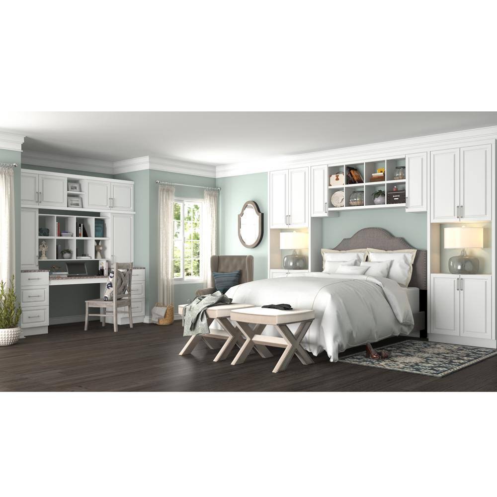 White Hampton Base Cabinet E841